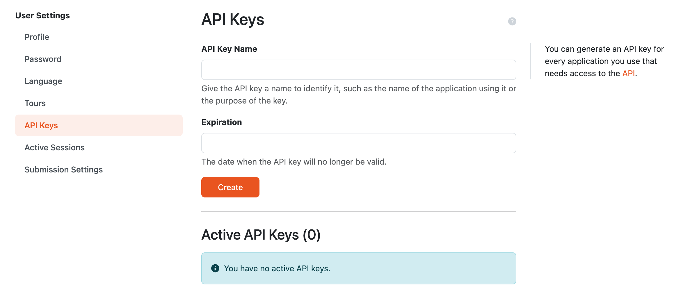 API Keys - Data Stewardship Wizard 4.24 documentation